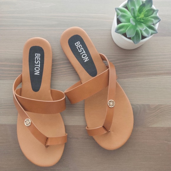Shoes - Brand New in box! Strappy Flip-Flops